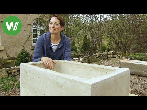 Concrete sink - homemade
