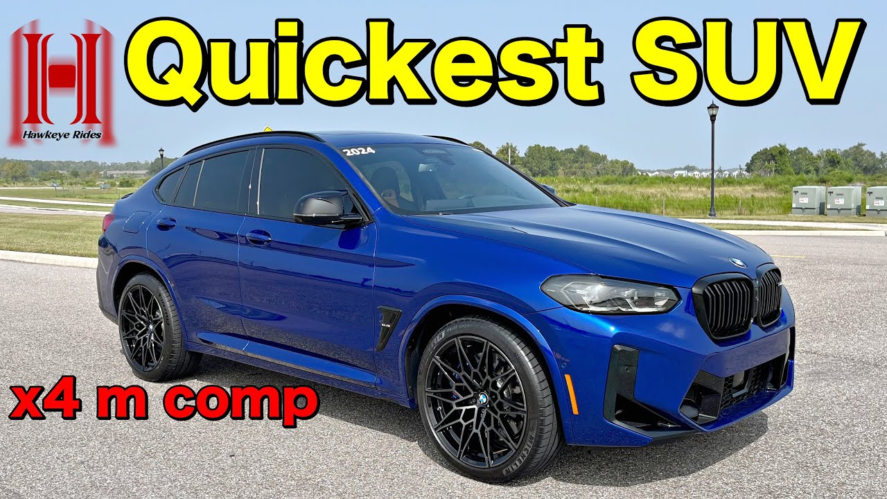 2024 BMW x4 m competition is the Quickest Crossover :All ...
