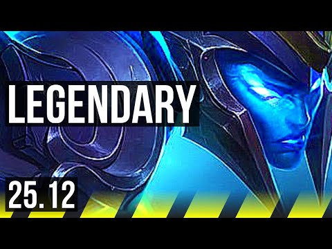 KALISTA & Taric vs SIVIR & Elise (ADC) | Legendary, 40k DMG | KR Master | 25.12