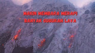 MERAPI IS GETTING BURNER!!! MANY LAVA FALLS