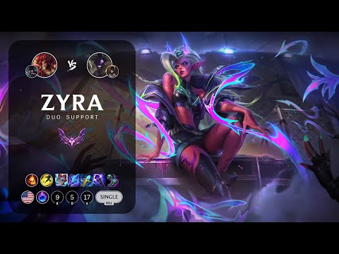 Zyra Support vs Alistar - NA Master Patch 13.19
