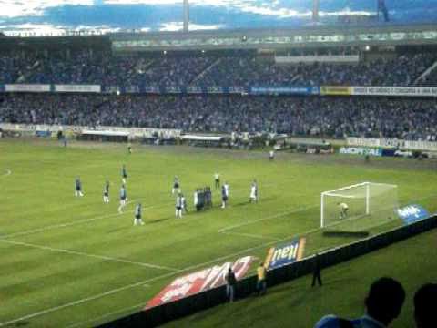 Grêmio 5 x 1 ceara, 06-11-10, gol de Fabio Rochemback