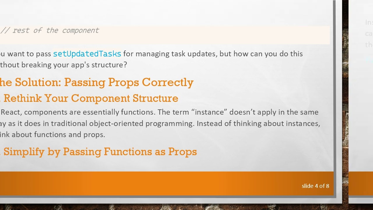 Solving the Problems Passing Props in Your React Component