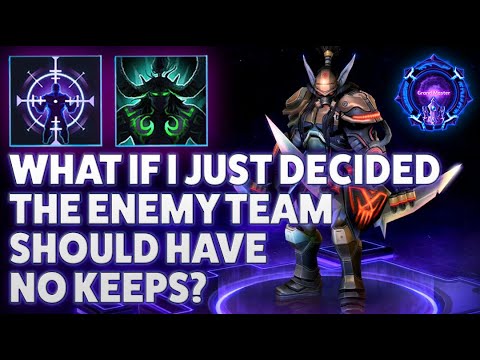 Illidan Metamorphosis - WHAT IF I JUST DECIDED THE ENEMY TEAM SHOULD HAVE NO KEEPS? - GM StormLeague