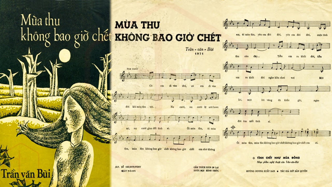 Tờ Nhạc Xưa Trước 1975