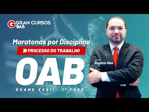 Maratonas por Disciplina - 1ª Fase do Exame XXXII OAB - Processo do Trabalho - Execução