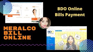 Now Showing: Raw video: Demo, Actual : Meralco Online Bill and Payment using BDO Online