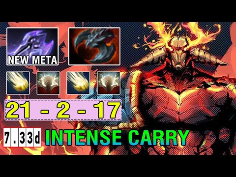 Power Hard Carry [Sven] New Meta Mage Slayer + Satanic Build 4K HP 900 DMG GodStrength Dota2