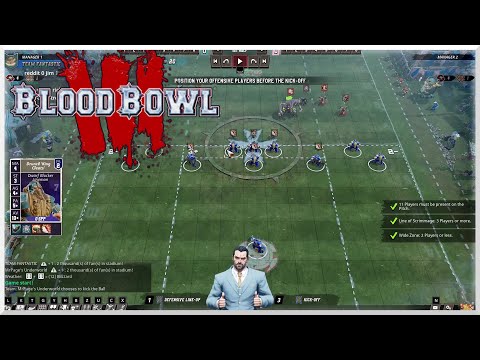 Blood Bowl 3 - Jimmy Fantastic vs Mr Page (S2 Play-ins Round 1)
