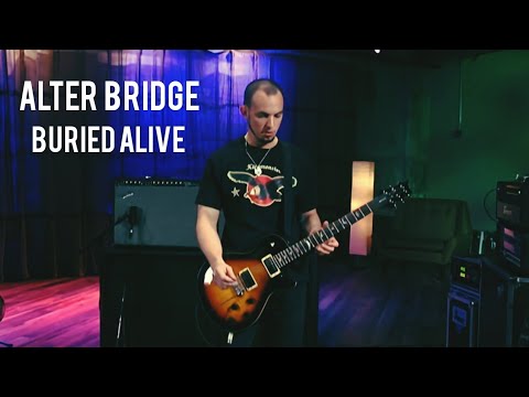 Alter Bridge "Buried Alive" - Solo lesson by Mark Tremonti