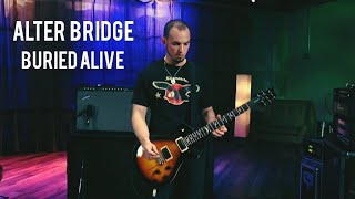 Alter Bridge &quot;Buried Alive&quot; - Solo lesson by Mark Tremonti