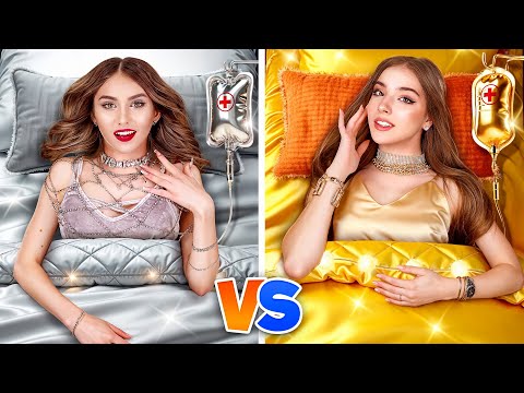 Gold Girl vs Silver Girl! We Got to the Hospital!