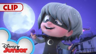 The PJ Masks Power Heroes Stop an Asteroid ☄️ | NEW SHOW | PJ Masks Power Heroes | @disneyjunior