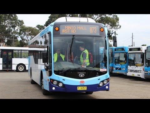 HCVA Interline Tour: m/o 6357 - Daewoo BS120SN (Allison) (Custom Coaches CB80)