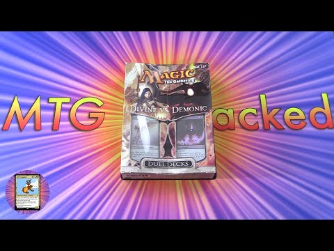 MTG Divine Vs Demonic Duel Deck Unboxing
