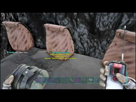 Raiding Super hidden Base Xbox Mts Ark Survival