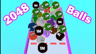 2048 Balls - Number Game - New Record - Mobile Gameplay