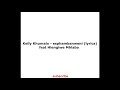 Kelly Khumalo - Esphambanweni (lyrics) Ft Hlengiwe Mhlaba
