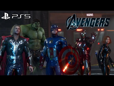 The Avengers PS5 Gameplay Walkthrough FULL GAME - Marvel's Avengers PS5