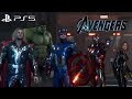 The Avengers PS5 Gameplay Walkthrough FULL GAME - Marvel's Avengers PS5