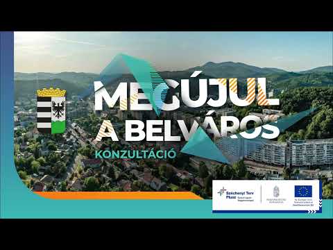 Megújul a belváros - Salgótarján, 2025 januári állapot videó