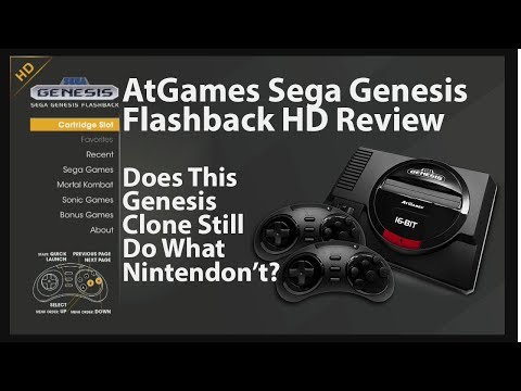 AtGames Sega Genesis Megadrive Flashback HD Clone System Review