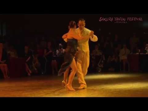  Maximiliano Cristiani  and  Karina Colmeiro  are  dancing  at  Sakura Tango Festival  in  2016