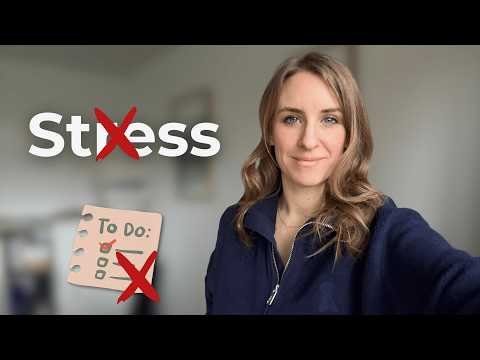 3 Dinge die ich weggelassen habe, um Stress zu reduzieren. 