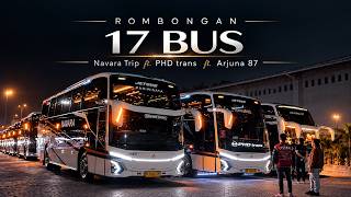 Download lagu 17-BUS CONVOY HEADING TO JOGJA, NAVARA TRIP Ft. PHD TRANS Ft. ARJUNA 87‼️ mp3