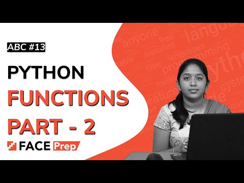 Functions In Python Continued Types Of Function Arguments 13 Abc Python Tutorial For Beginners
