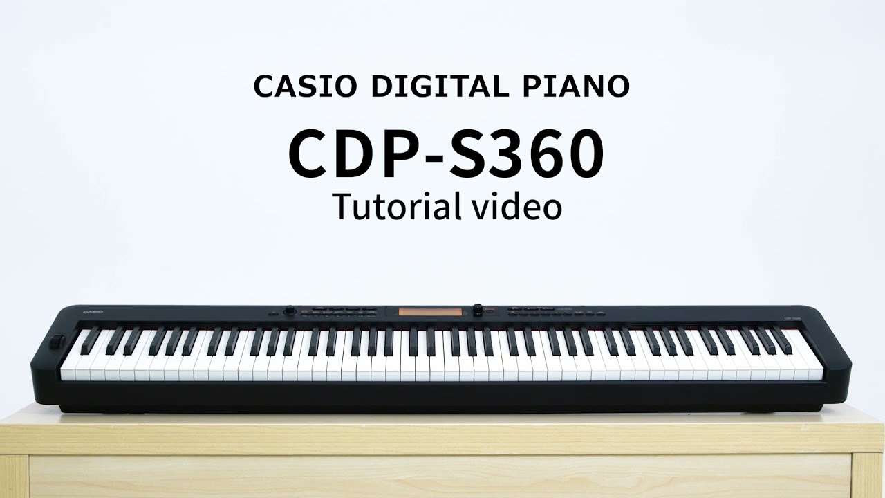 Casio Piano électrique CDP-S360