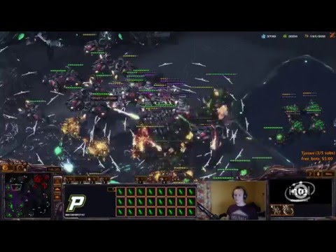 MorroW vs Lambo (ZvT) @ All Random BTTV Tournament