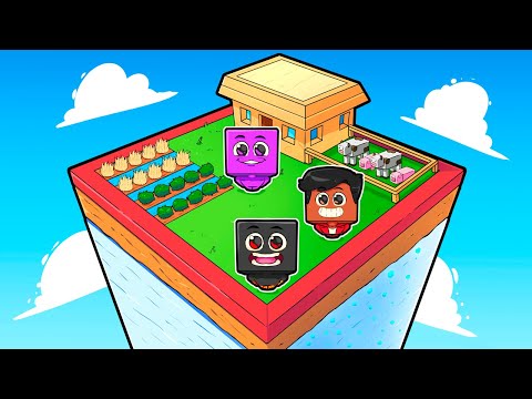 SURVIVE ON ONE BLOCK IN MINECRAFT