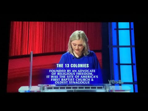 Final Jeopardy SEASON 38 PREMIERE, “The 13 Colonies” - Matt Amodio DAY 19 (9/13/21)