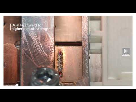 TRUMPF laser welding: Spatter free laser welding of copper – contacting of power electronics