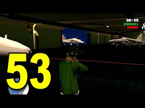 Grand Theft Auto: San Andreas - Part 53 - Stealing a Harrier (GTA Walkthrough / Gameplay)