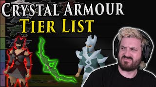 Crystal Armour Tier List for Oldschool Runescape