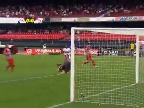 São Paulo 1x0 Botafogo-SP - Gol Rhodolfo - Paulistão 2012