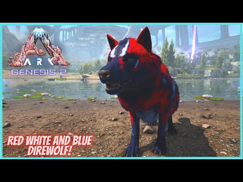 Max Level Summer Bash R-Direwolf Taming! Ark Genesis 2 Part 9