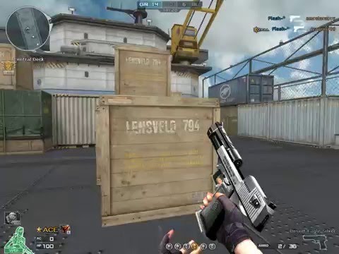 Crossfire NA: Desert Eagle Silver Gameplay