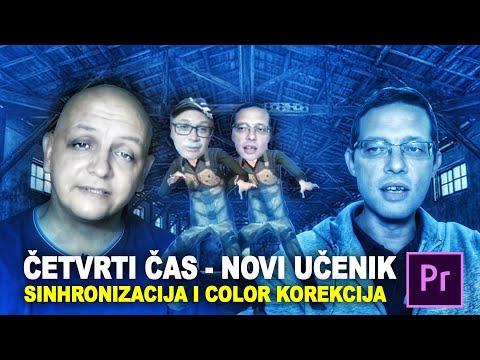 Škola video montaže - četvrti čas - Novi učenik