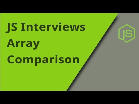 JS Interview Array Comparisons Question 33