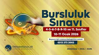 2026 Ortadoğulular Bursluluk Sınavı Başvuruları Başladı
