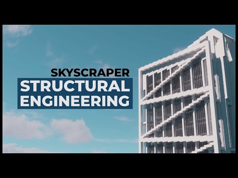 Minecraft Skyscraper using Real Structural Engineering (11 Odawn St.)
