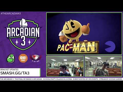 Arcadian #3 Top 8: Gooshi|Nebula (Pac-man) vs Saints|HP (Diddy)
