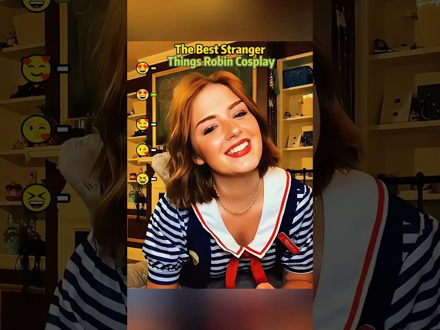 Vídeo relacionado con Cinereplicas Stranger Things - Disfraz de Robin - M/L - Licencia oficial
