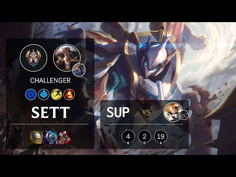 Sett Support vs Lux - EUW Challenger Patch 11.24