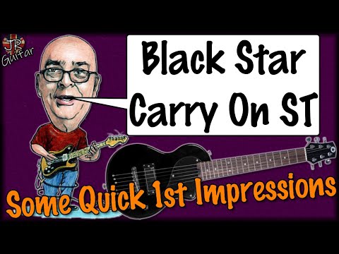 Black Star Carry On ST - Some Quick 1st Impressions