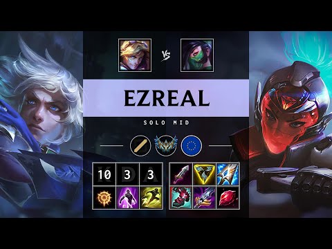 Ezreal Mid vs Akali - EUW Challenger Patch 25.11