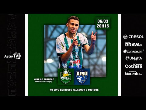 MARRECO X UMUARAMA - 1ª RODADA - CAMPEONATO PARANAENSE DE FUTSAL FARMÁCIAS BRAVA - SÉRIE OURO 2024